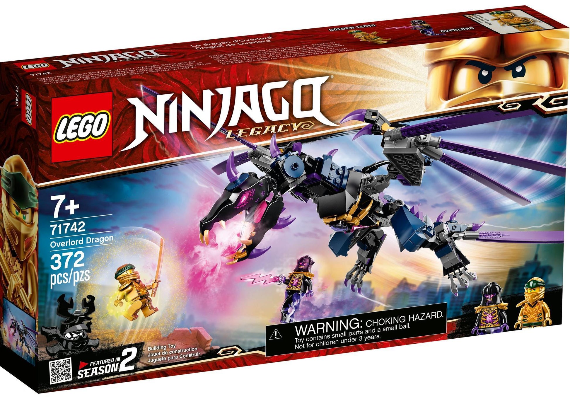 Lego 71742 Ninjago: Der Drache des Overlord - plegobil