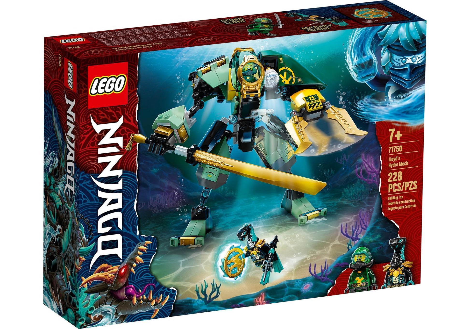 Lego 71750 Ninjago: Lloyds Hydro-Mech - plegobil