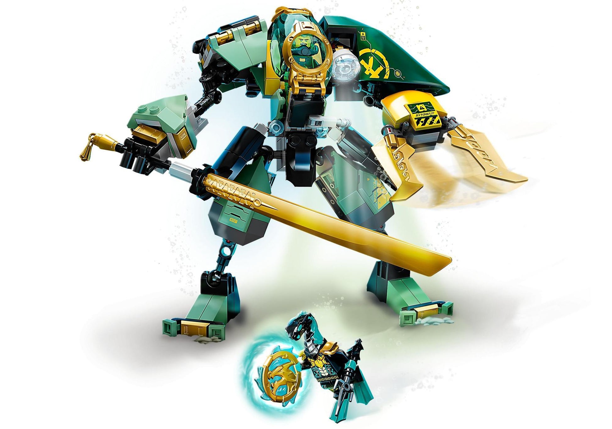 Lego 71750 Ninjago: Lloyds Hydro-Mech - plegobil