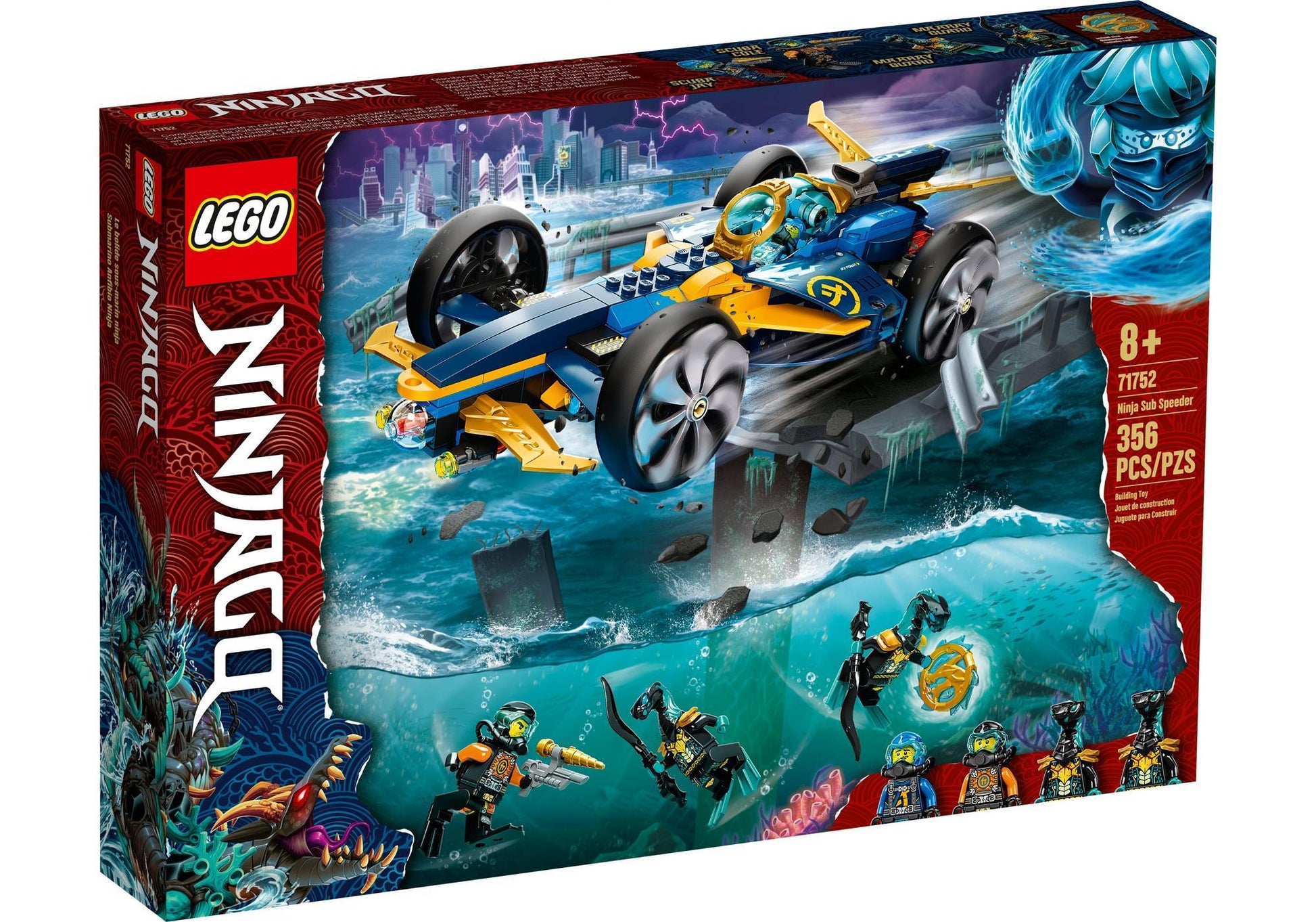 Lego 71752 Ninjago: Ninja-Unterwasserspeeder - plegobil