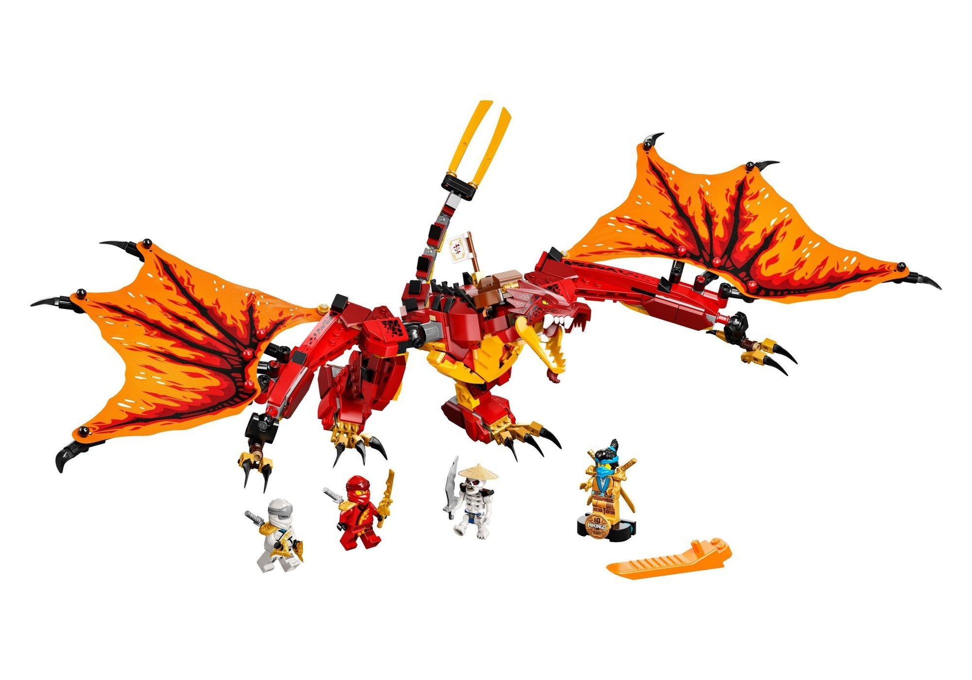 Lego 71753 Ninjago: Kais Feuerdrache - plegobil