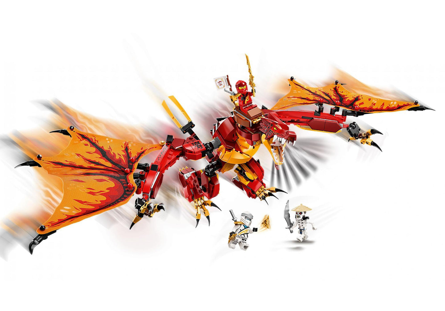 Lego 71753 Ninjago: Kais Feuerdrache - plegobil
