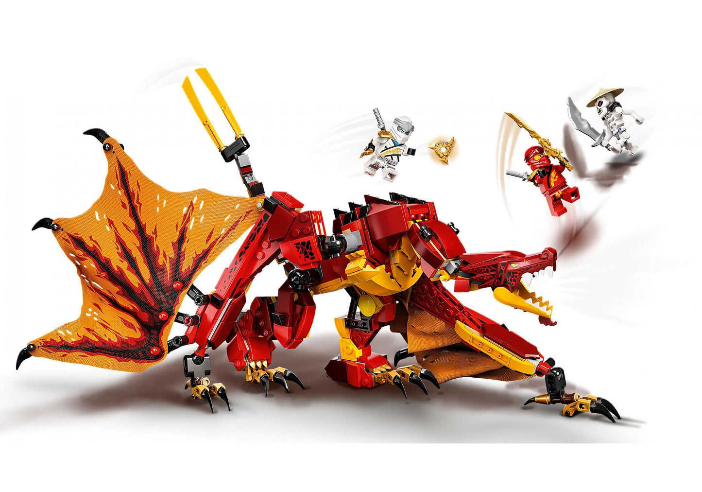 Lego 71753 Ninjago: Kais Feuerdrache - plegobil