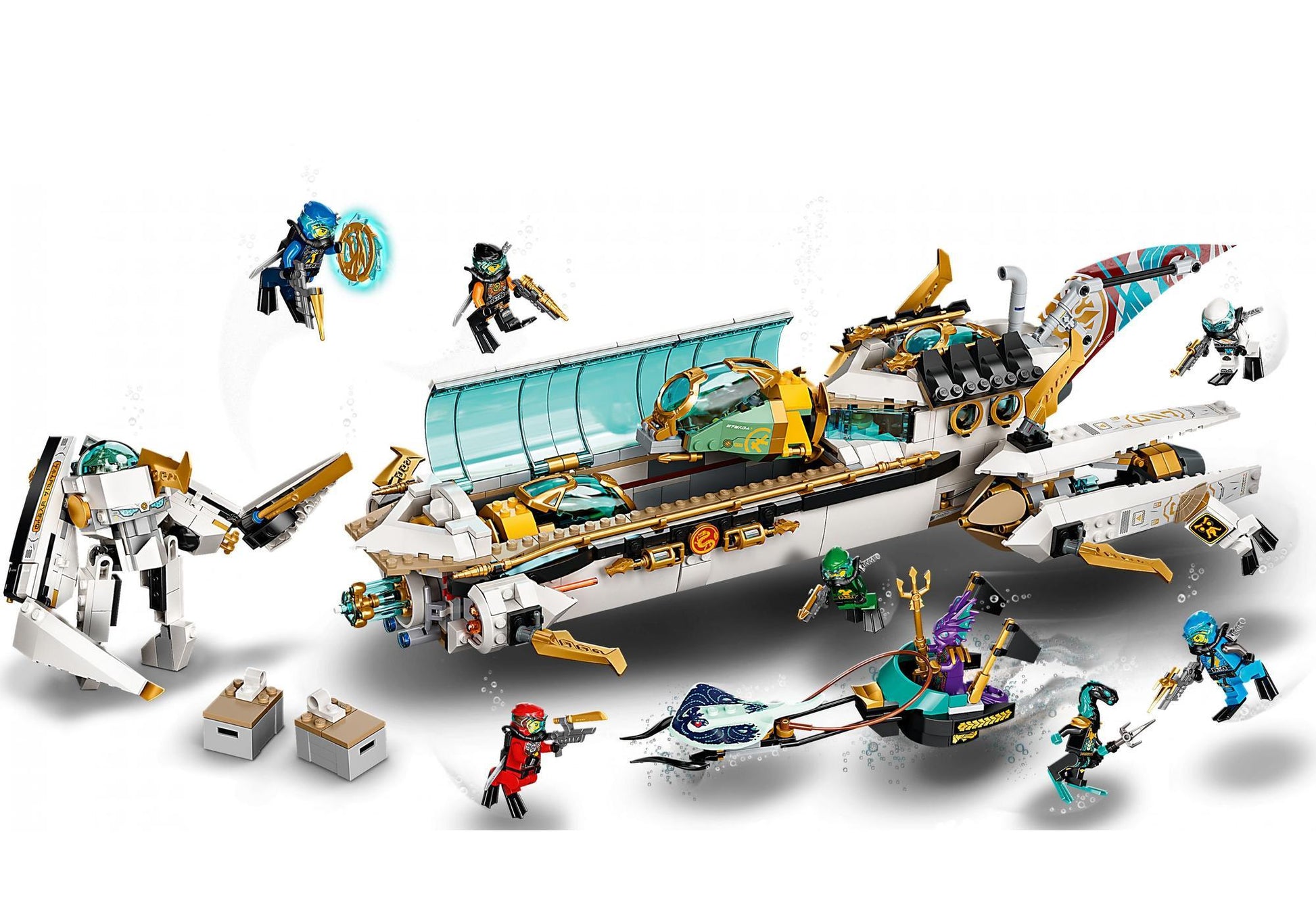 Lego 71756 Ninjago: Wassersegler - plegobil