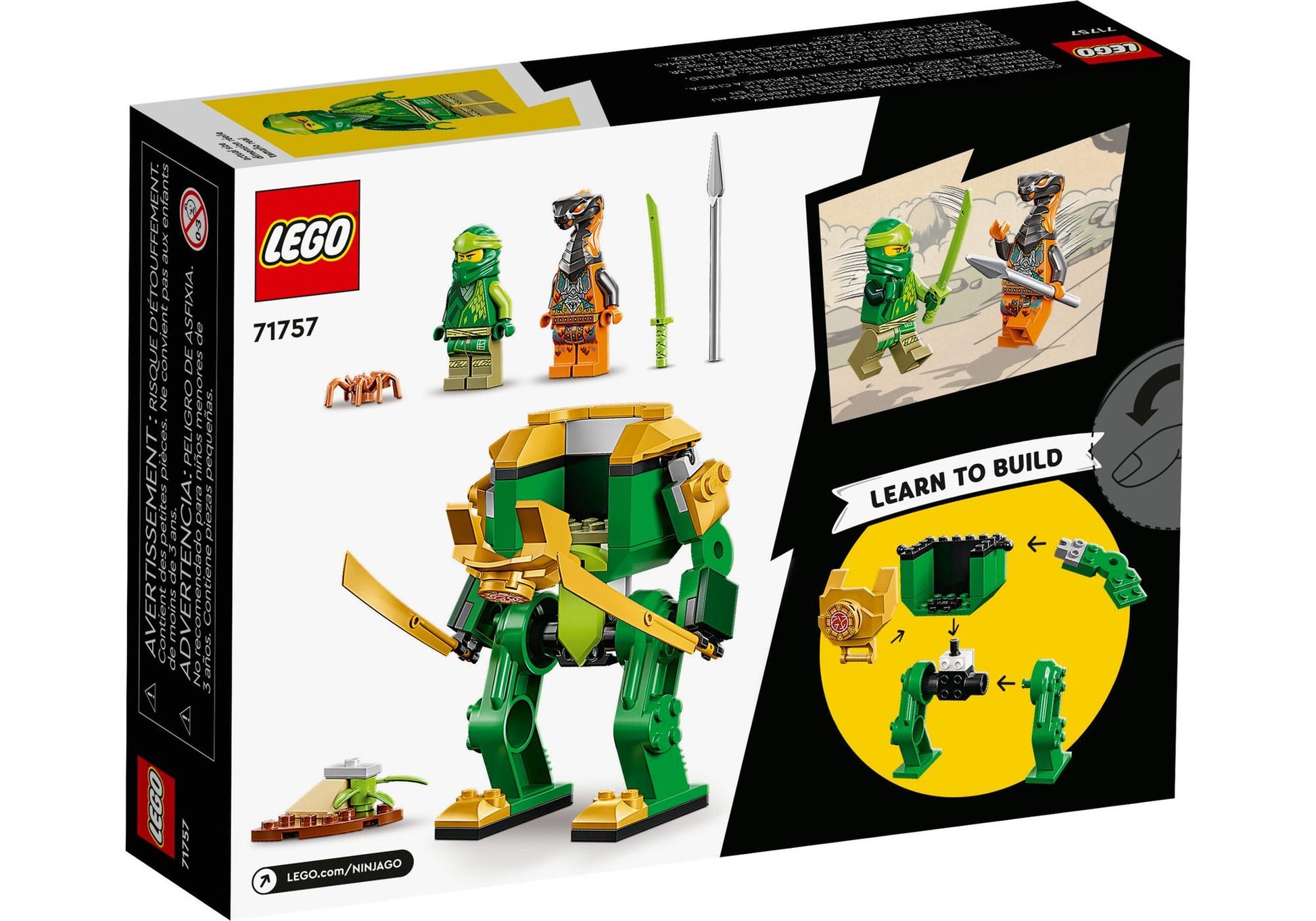 Lego 71757 Ninjago: Lloyds Ninja-Mech - plegobil