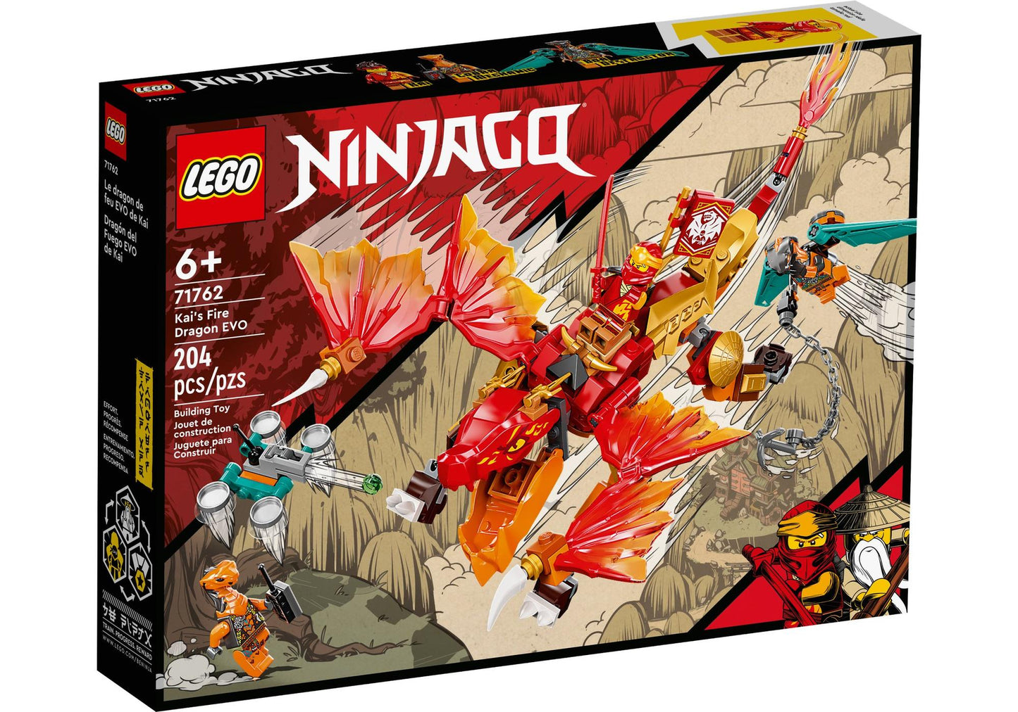 Lego 71762 Ninjago: Kais Feuerdrache EVO - plegobil