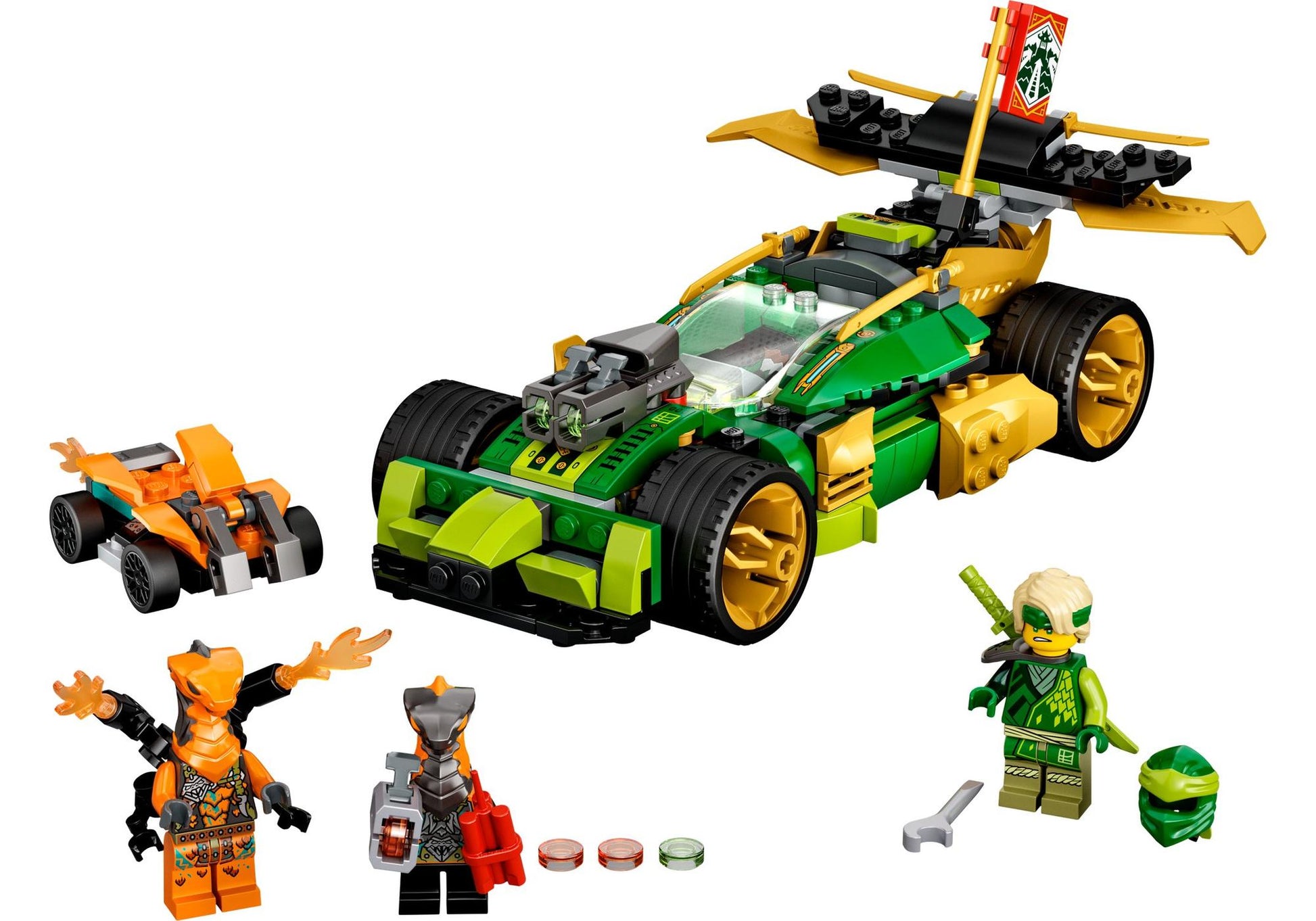 Lego 71763 Ninjago: Lloyds Rennwagen EVO - plegobil