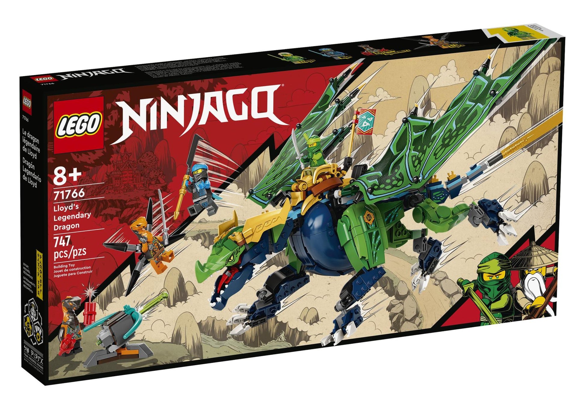 Lego 71766 Ninjago: Lloyds legendärer Drache - plegobil