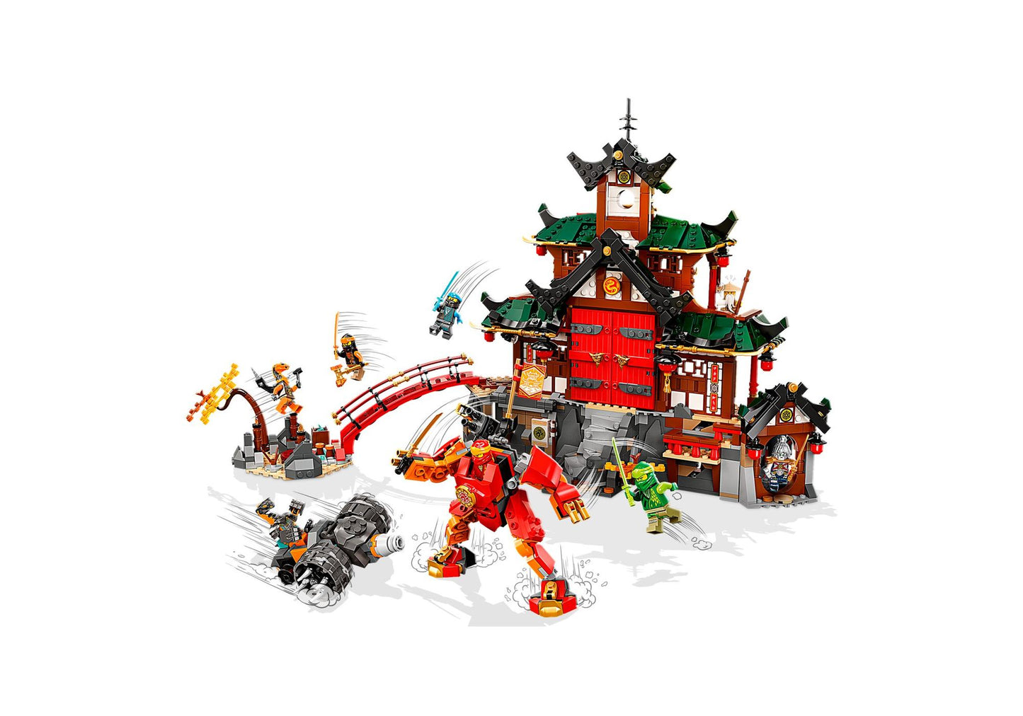 Lego 71767 Ninjago: Ninja-Dojotempel - plegobil