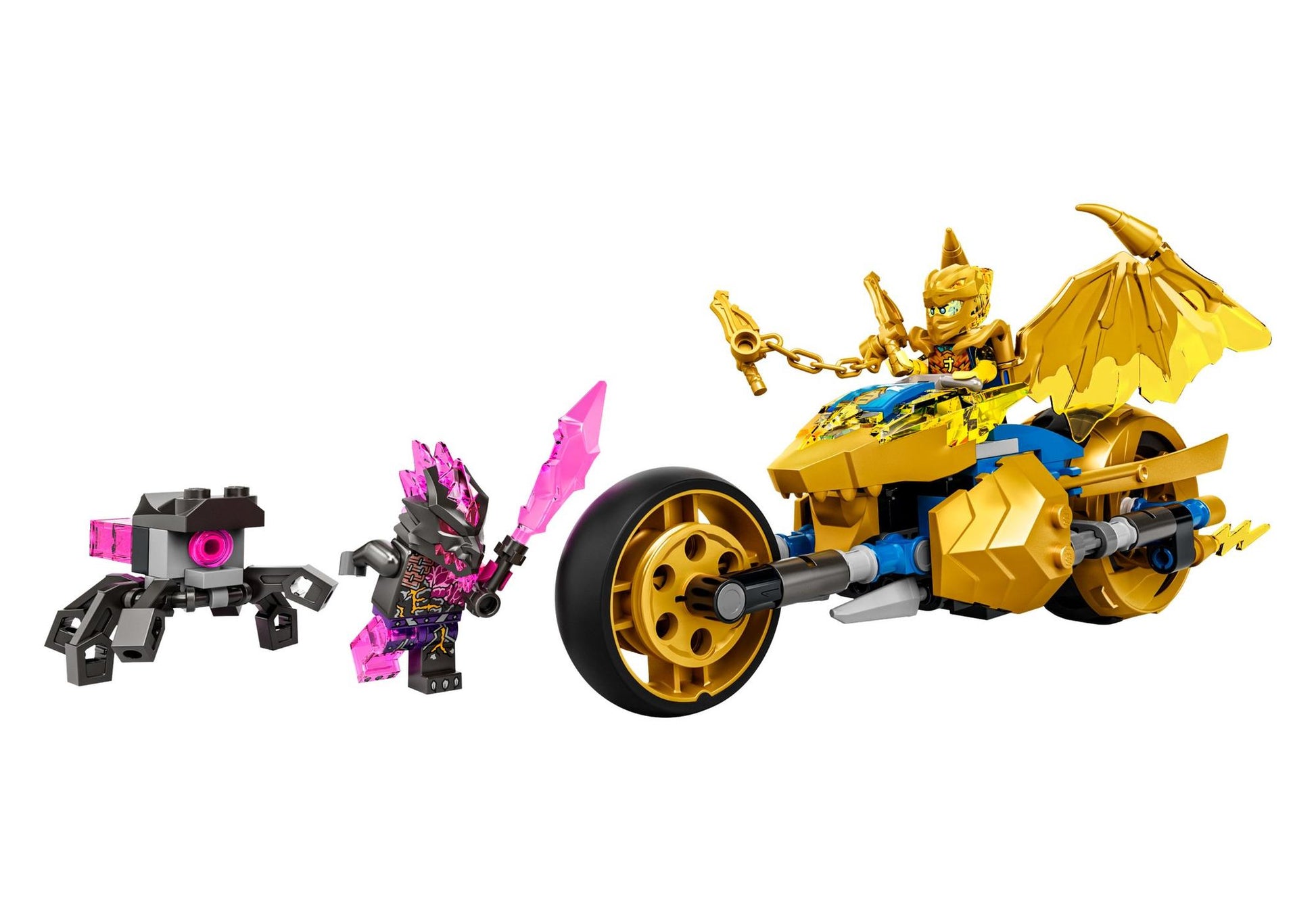 Lego 71768 Ninjago: Jays Golddrachen-Motorrad - plegobil