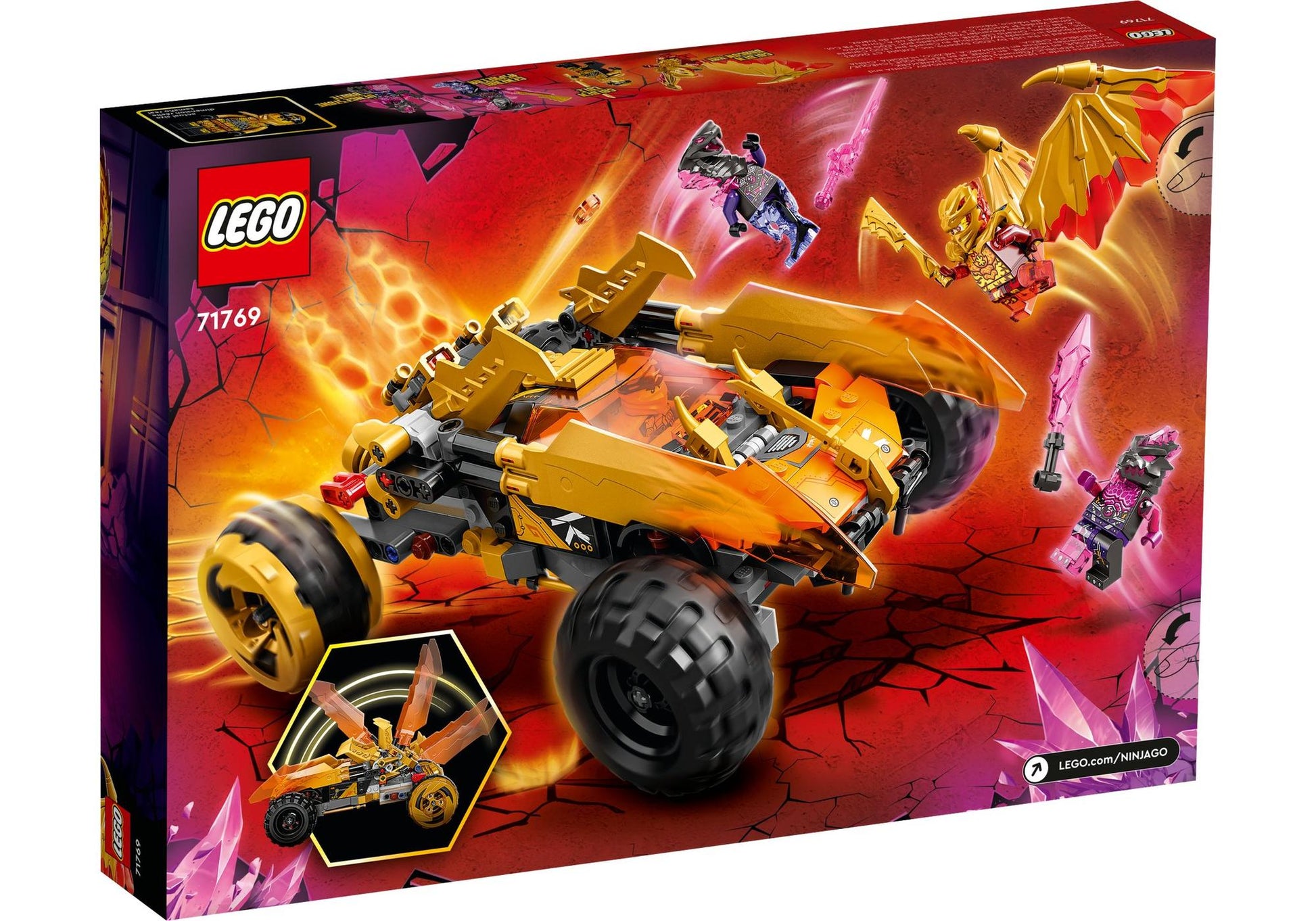 Lego 71769 Ninjago: Coles Drachen-Flitzer - plegobil