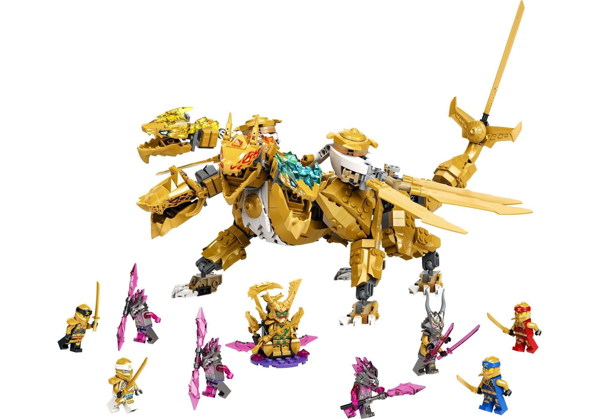 Lego 71774 Ninjago: Lloyds Ultragolddrache - plegobil