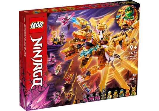 Lego 71774 Ninjago: Lloyds Ultragolddrache - plegobil