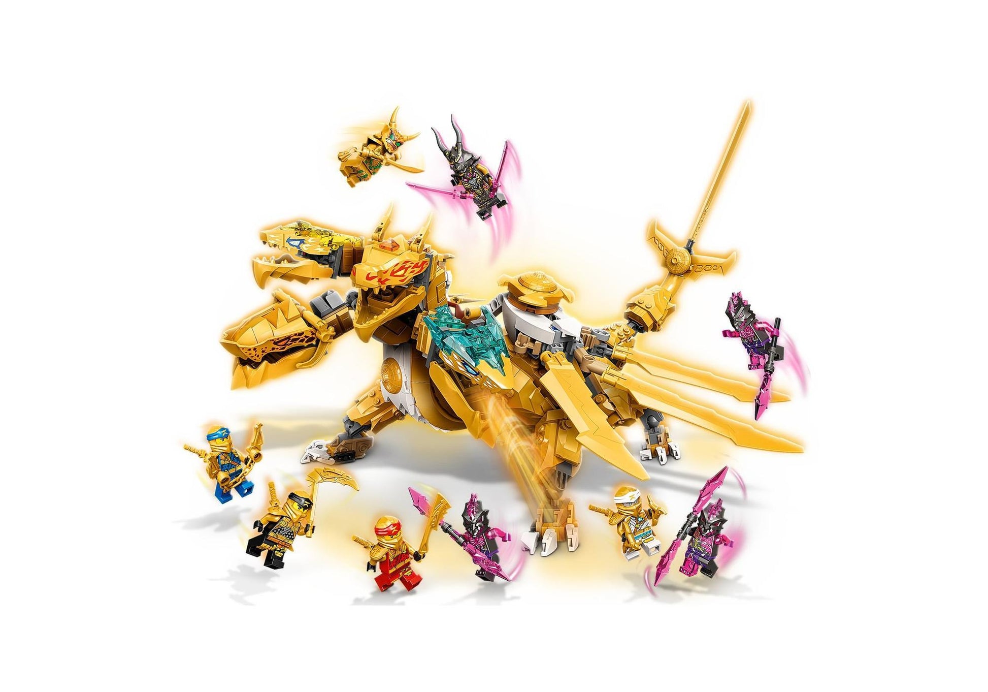 Lego 71774 Ninjago: Lloyds Ultragolddrache - plegobil