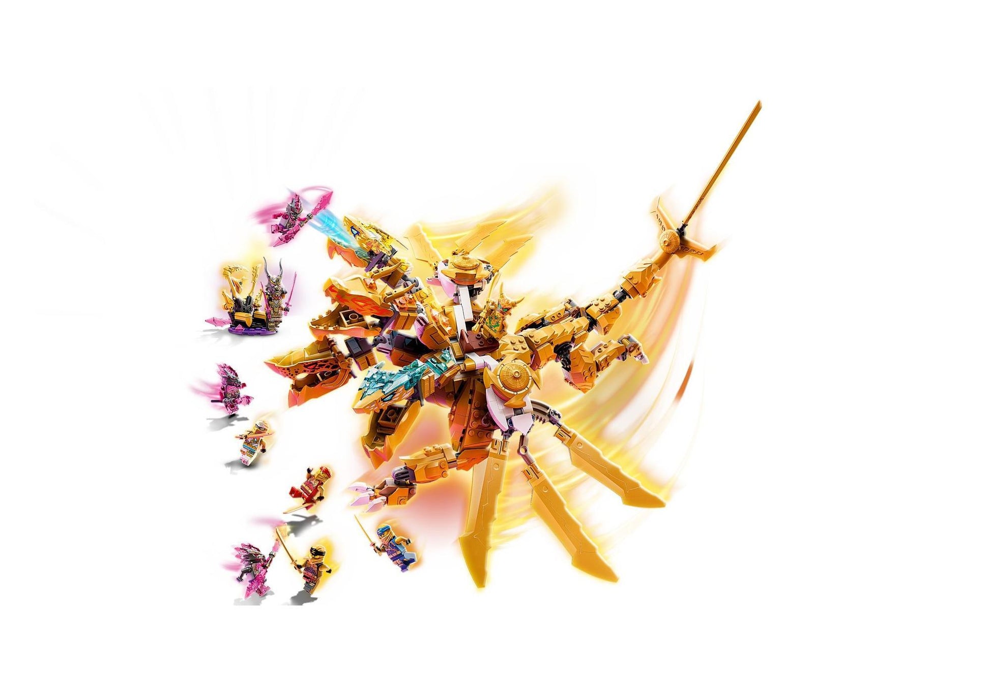 Lego 71774 Ninjago: Lloyds Ultragolddrache - plegobil