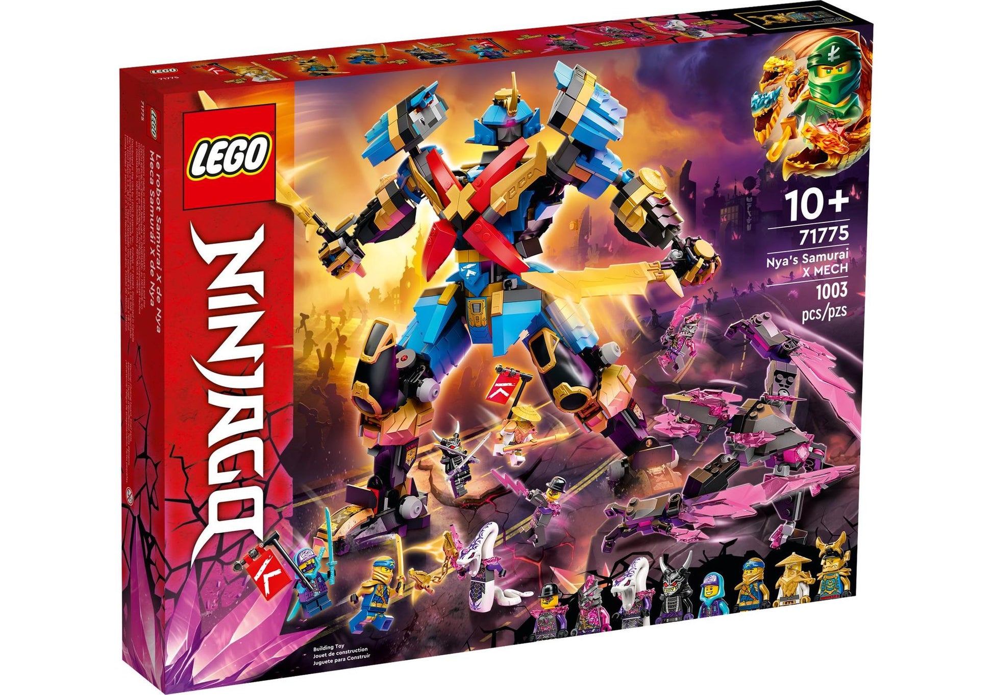 Lego 71775 Ninjago: Nyas Samurai-X-Mech - plegobil