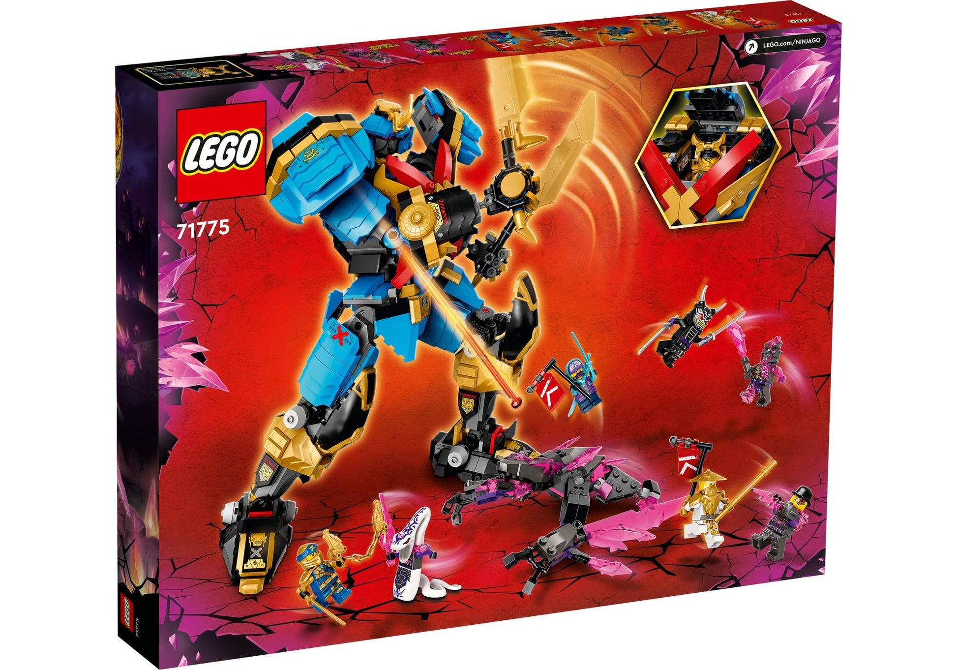 Lego 71775 Ninjago: Nyas Samurai-X-Mech - plegobil