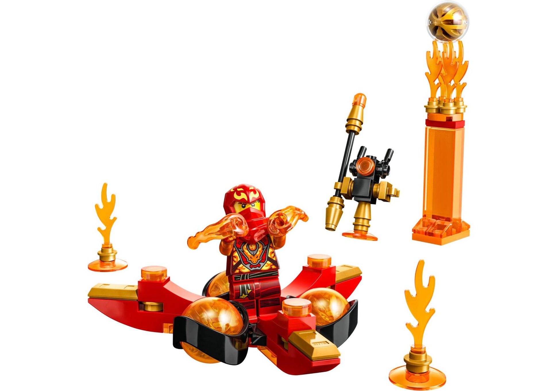Lego 71777 Ninjago: Kais Drachenpower-Spinjitzu-Flip - plegobil