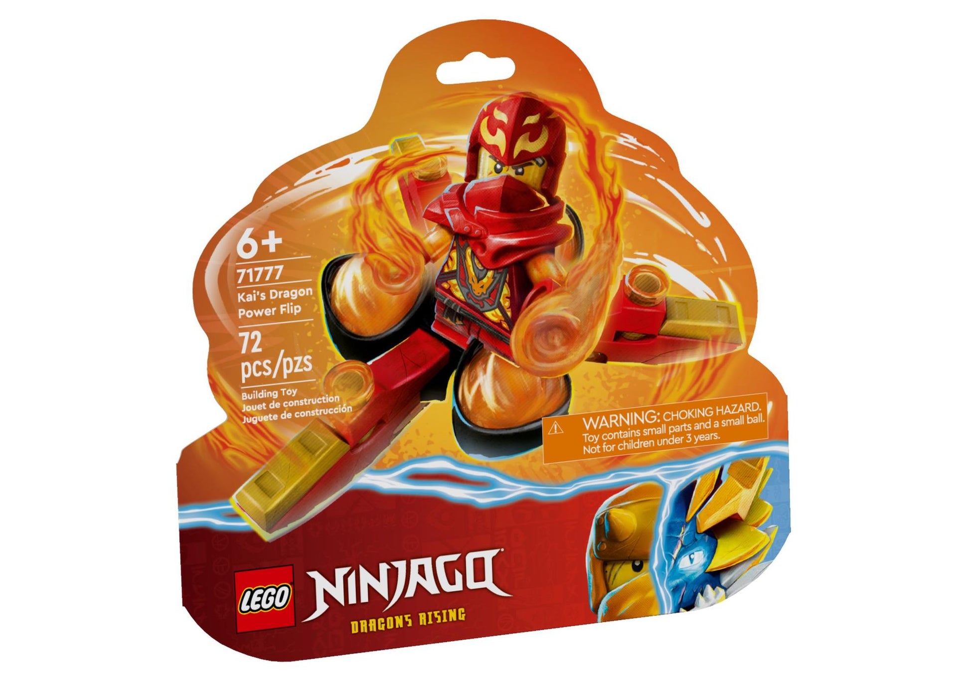 Lego 71777 Ninjago: Kais Drachenpower-Spinjitzu-Flip - plegobil