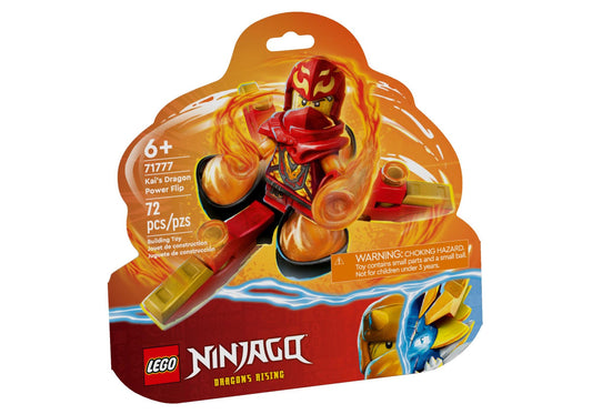 Lego 71777 Ninjago: Kais Drachenpower-Spinjitzu-Flip - plegobil