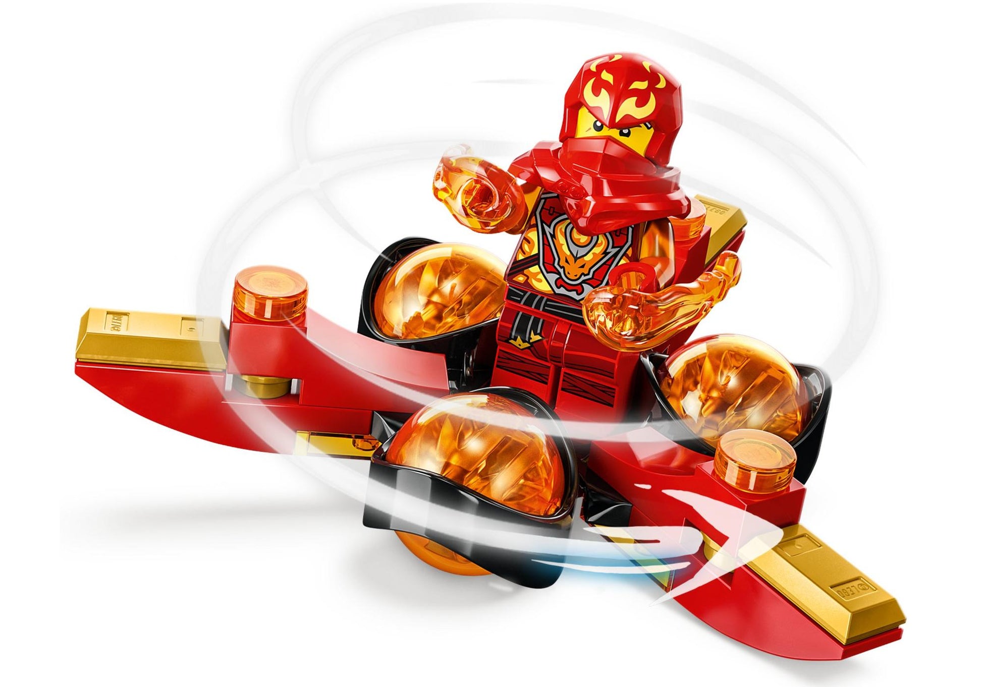 Lego 71777 Ninjago: Kais Drachenpower-Spinjitzu-Flip - plegobil