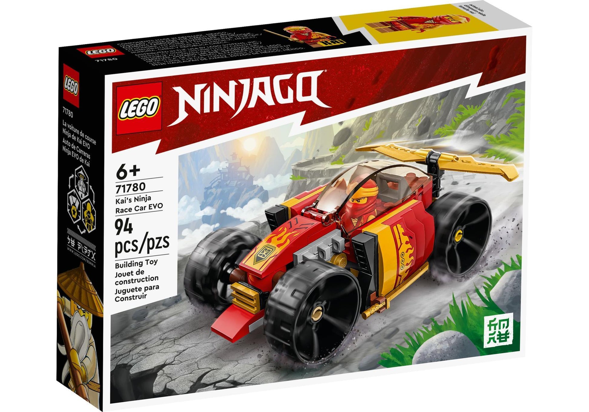 Lego 71780 Ninjago: Kais Ninja-Rennwagen EVO - plegobil