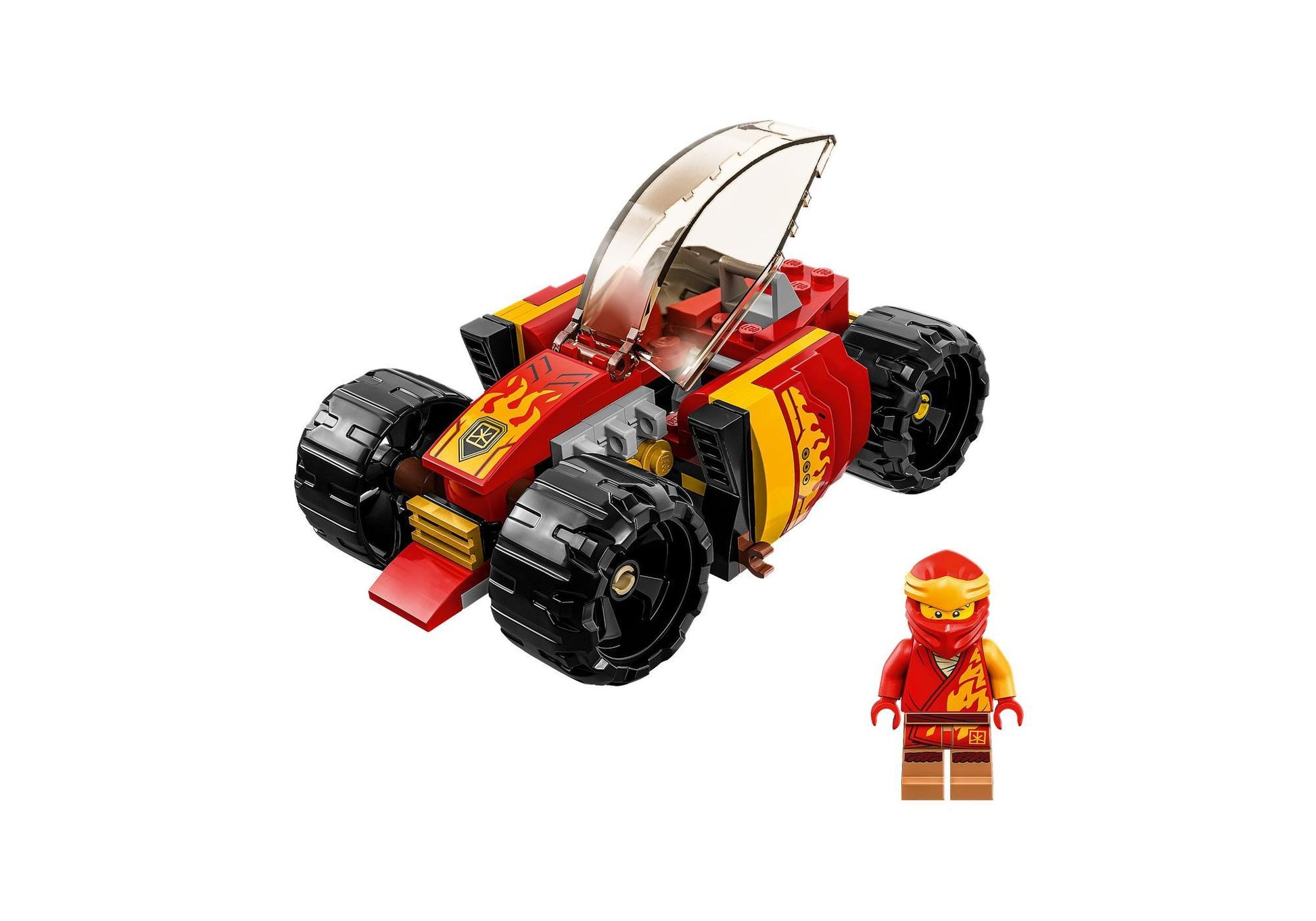 Lego 71780 Ninjago: Kais Ninja-Rennwagen EVO - plegobil