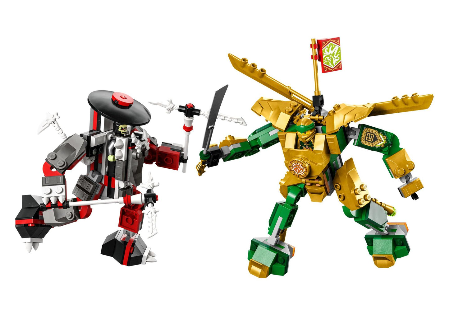 Lego 71781 Ninjago: Lloyds Mech-Duell EVO - plegobil