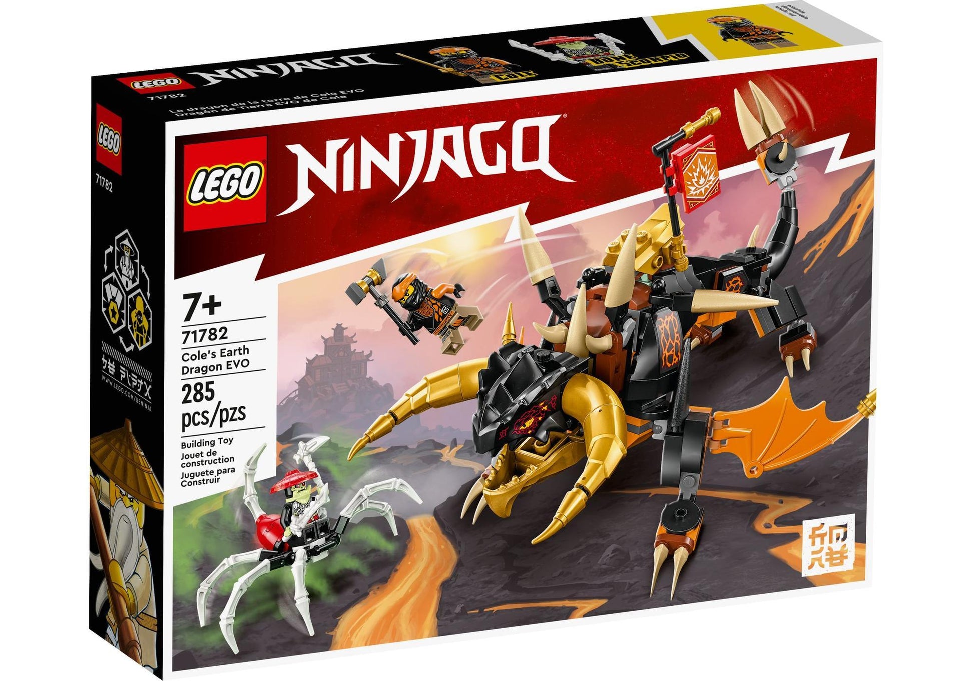 Lego 71782 Ninjago: Coles Erddrache EVO - plegobil