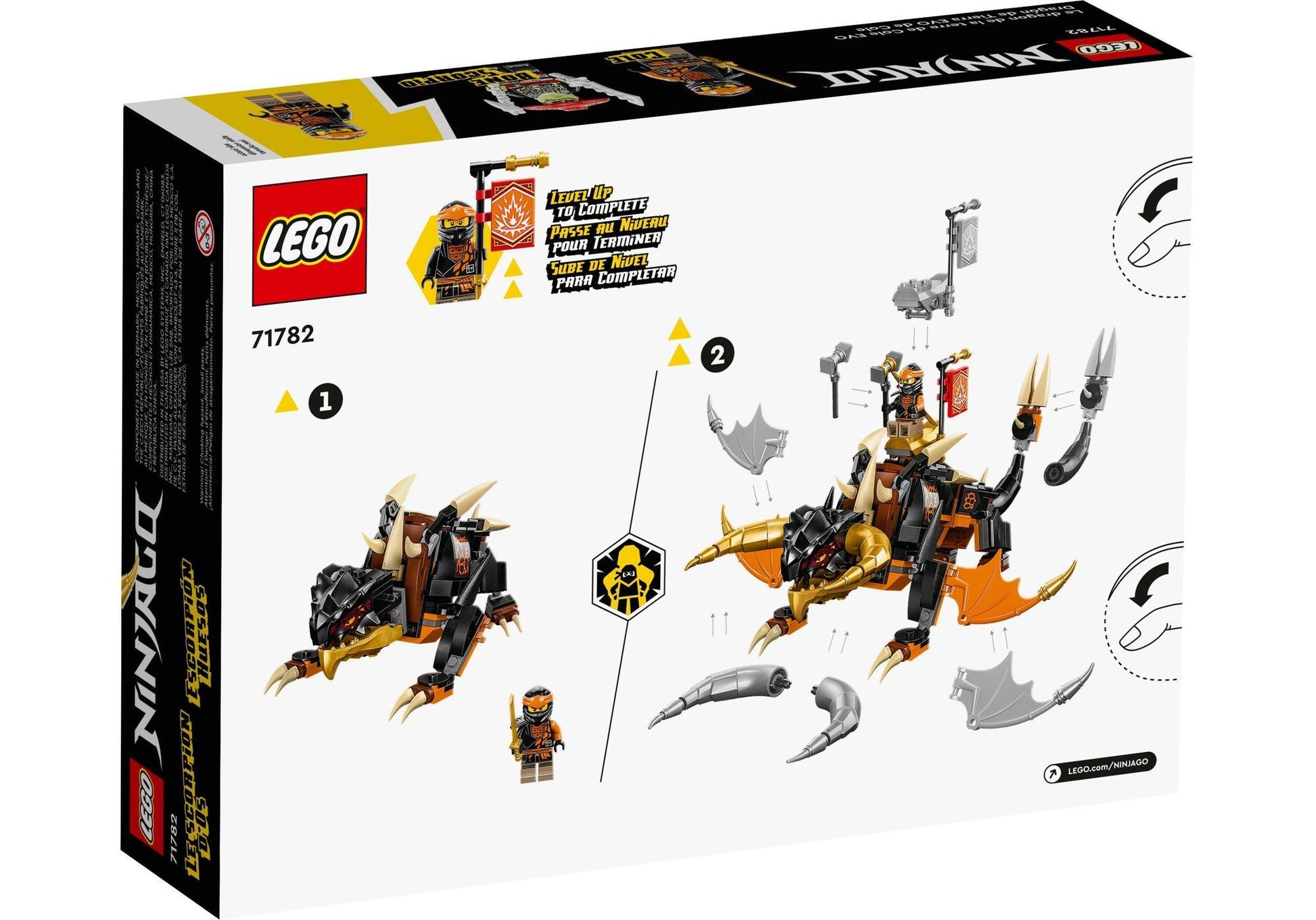 Lego 71782 Ninjago: Coles Erddrache EVO - plegobil