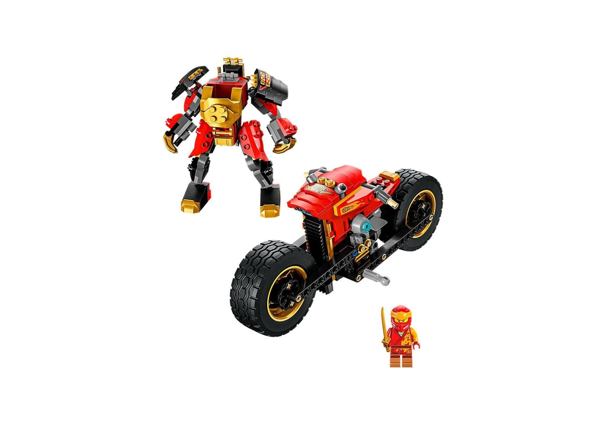 Lego 71783 Ninjago: Kais Mech-Bike EVO - plegobil