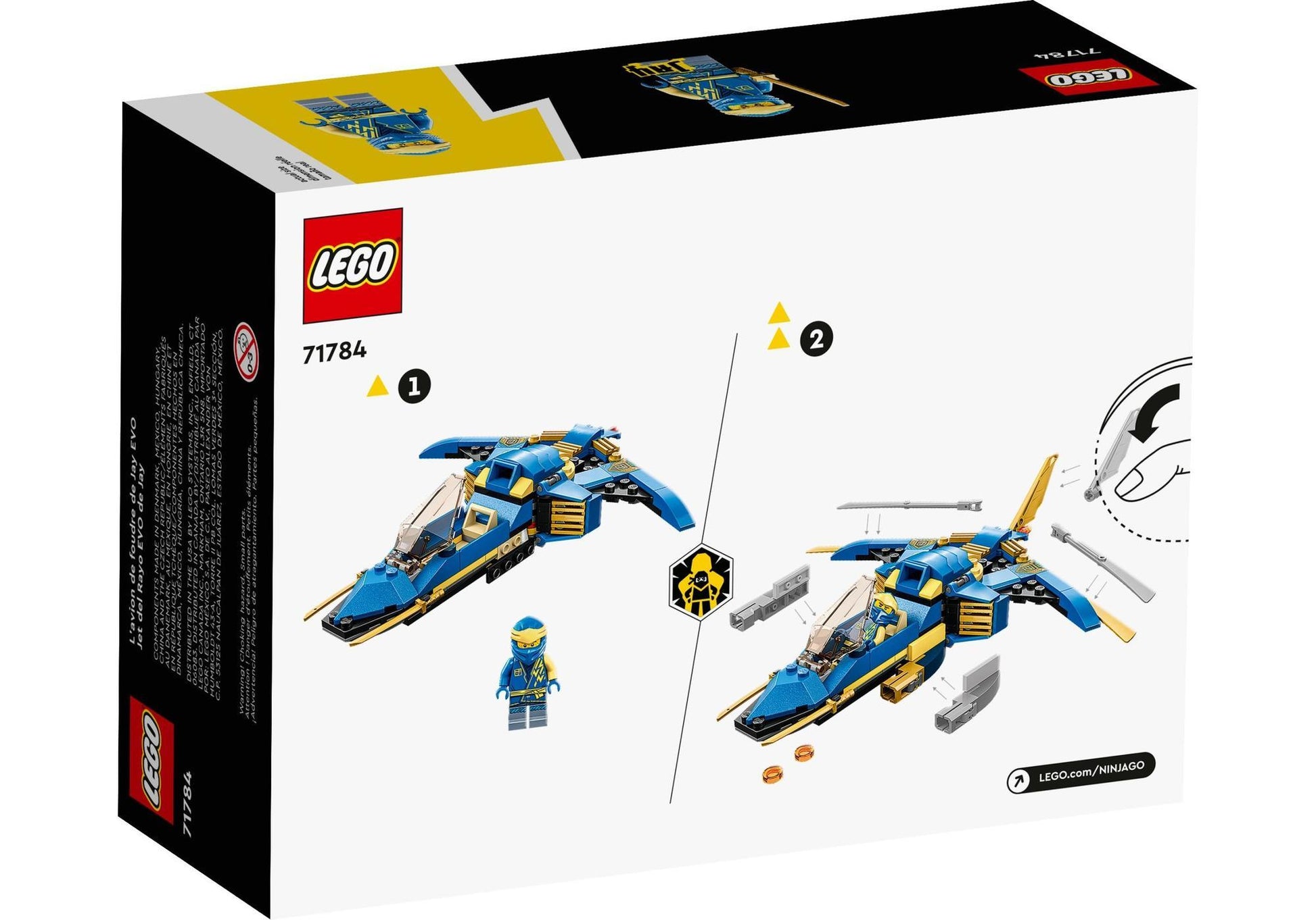 Lego 71784 Ninjago: Jays Donner-Jet EVO - plegobil