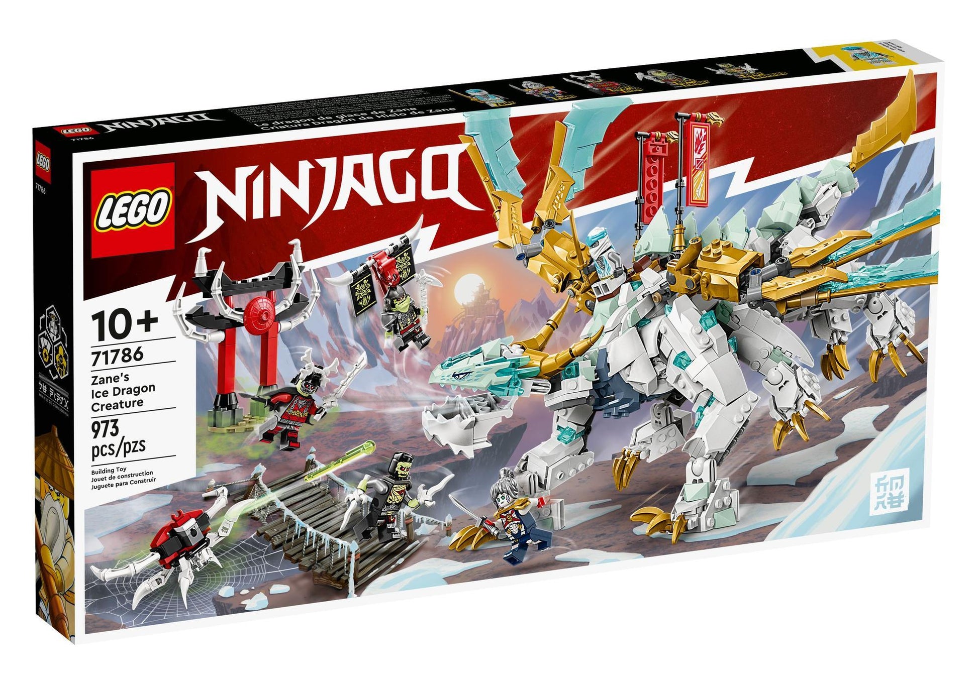 Lego 71786 Ninjago: Zanes Eisdrache - plegobil
