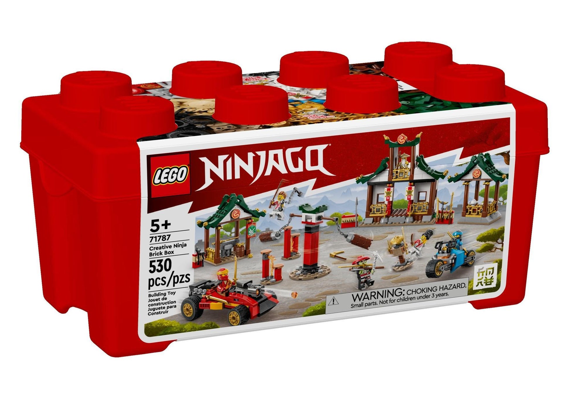Lego 71787 Ninjago: Kreative Ninja Steinebox - plegobil