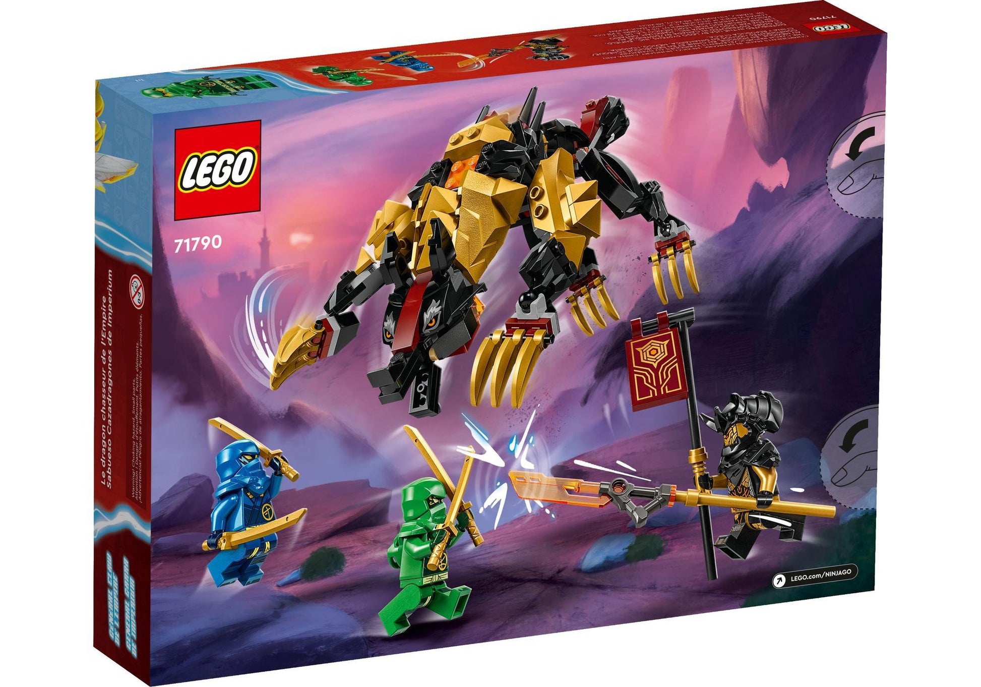 Lego 71790 Ninjago: Jagdhund des kaiserlichen Drachenjägers - plegobil