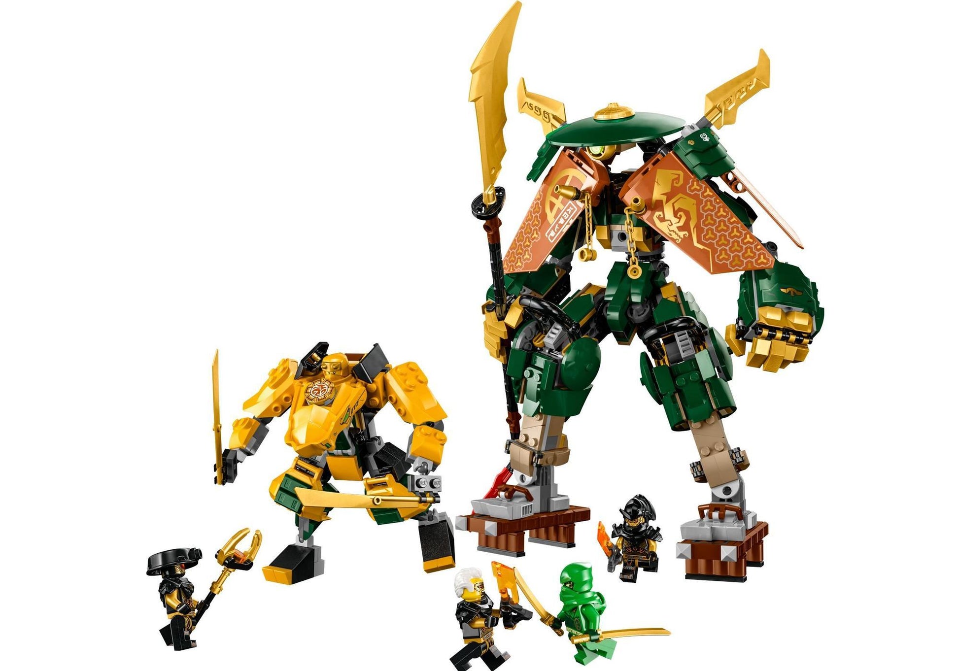 Lego 71794 Ninjago: Lloyds und Arins Training-Mechs - plegobil