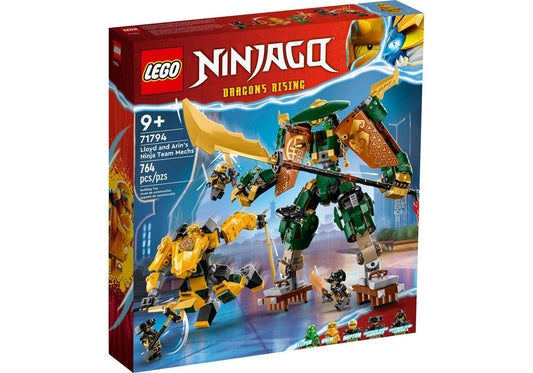 Lego 71794 Ninjago: Lloyds und Arins Training-Mechs - plegobil
