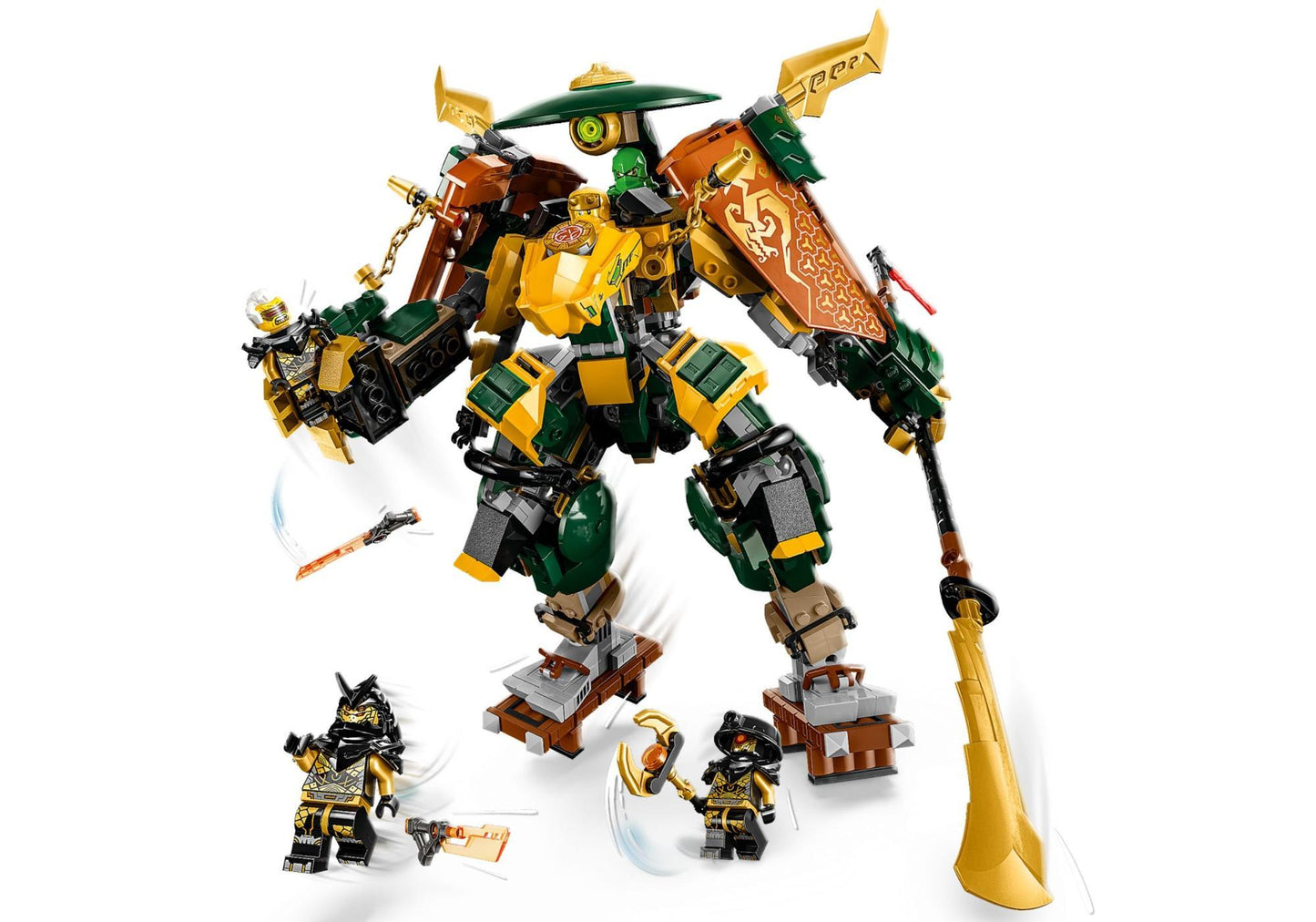 Lego 71794 Ninjago: Lloyds und Arins Training-Mechs - plegobil