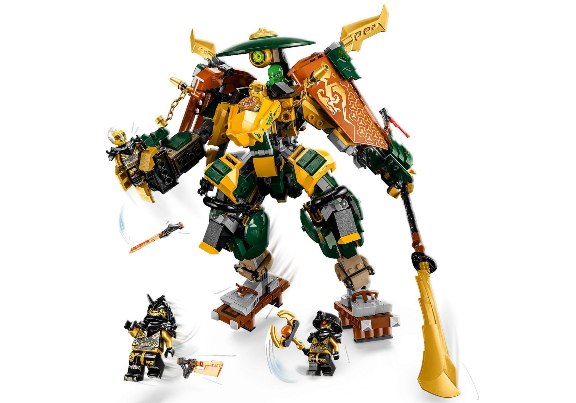 Lego 71794 Ninjago: Lloyds und Arins Training-Mechs - plegobil