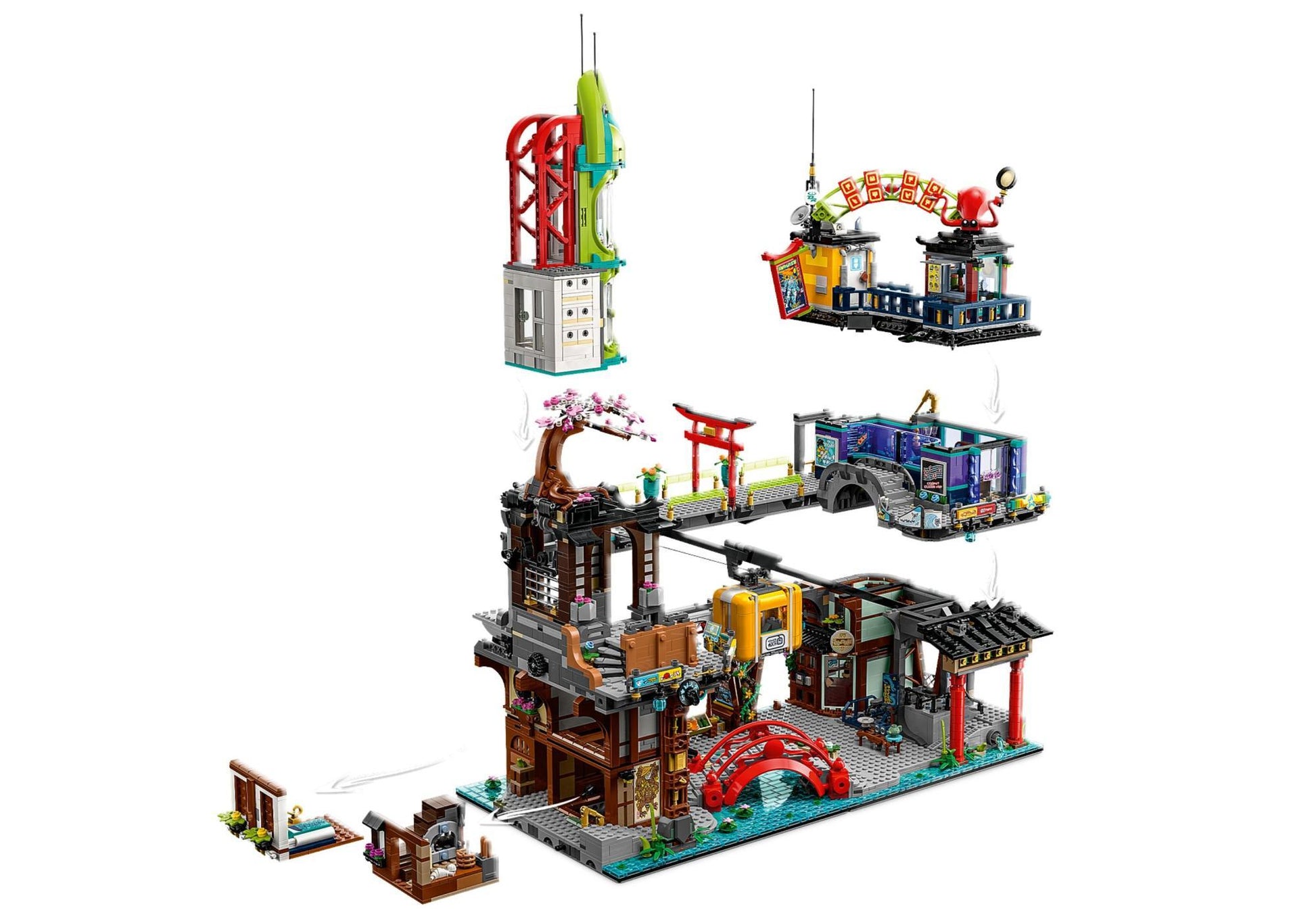 Lego 71799 Ninjago: Die Märkte von NINJAGO City - plegobil