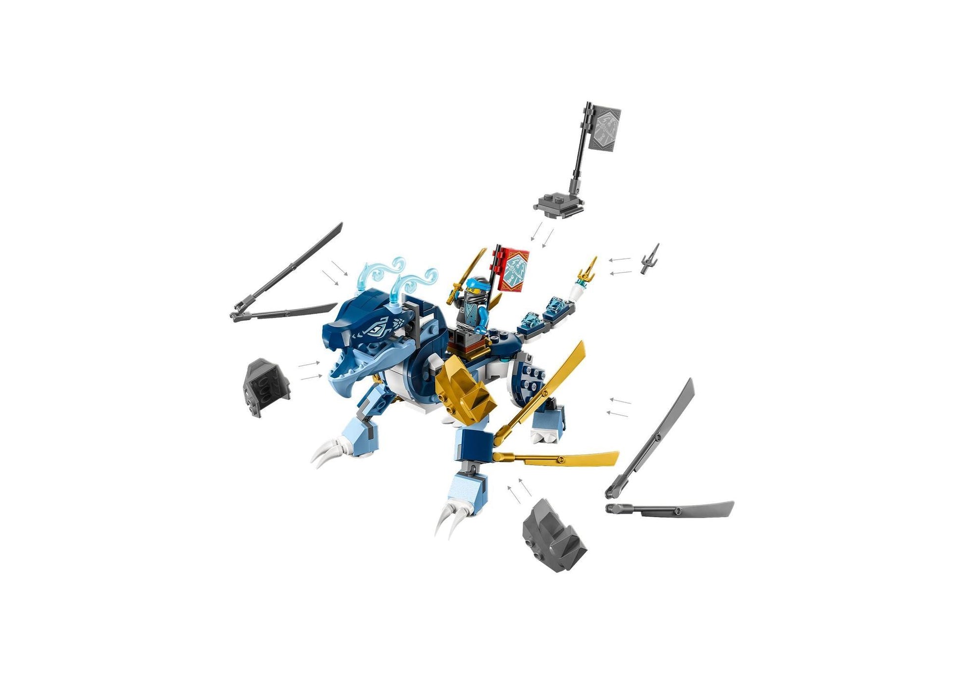 Lego 71800 Ninjago: Nyas Wasserdrache EVO - plegobil