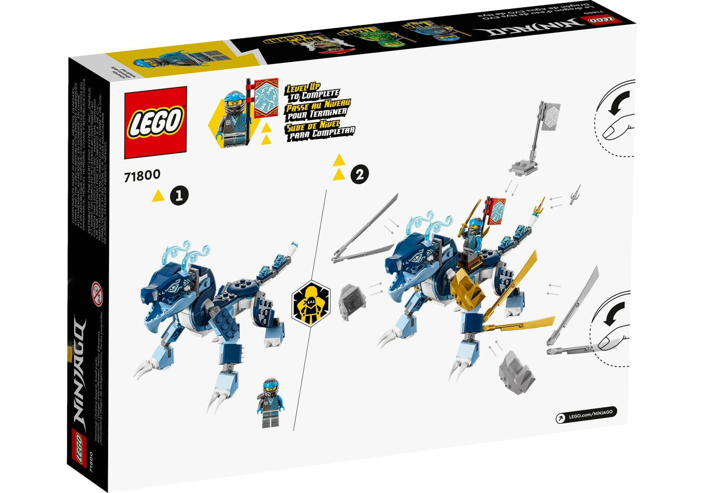 Lego 71800 Ninjago: Nyas Wasserdrache EVO - plegobil