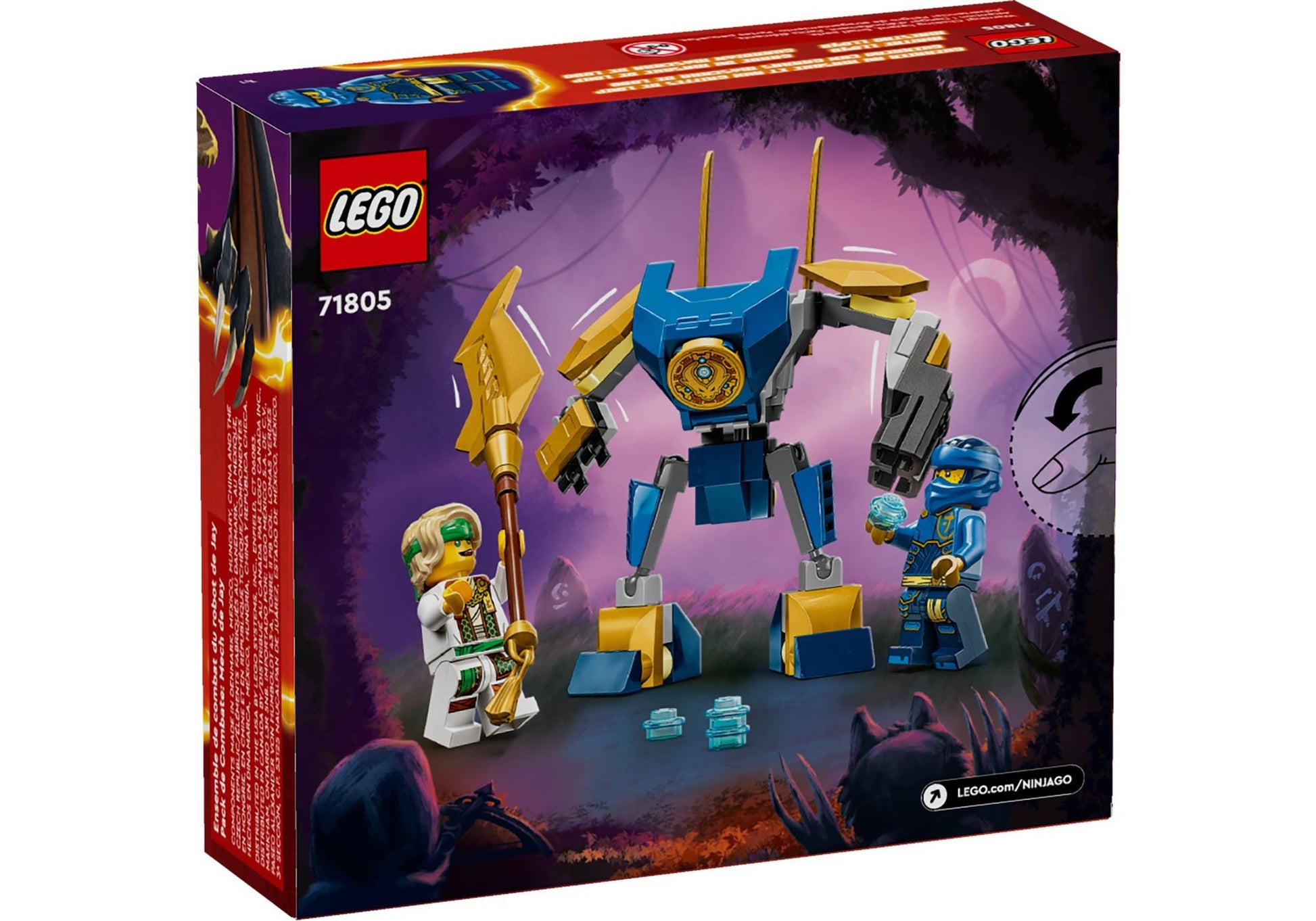 Lego 71805 Ninjago: Jays Battle Mech - plegobil