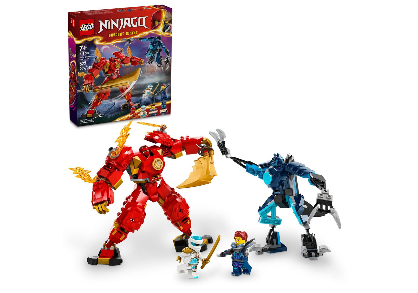 Lego 71808 Ninjago: Kais Feuermech - plegobil