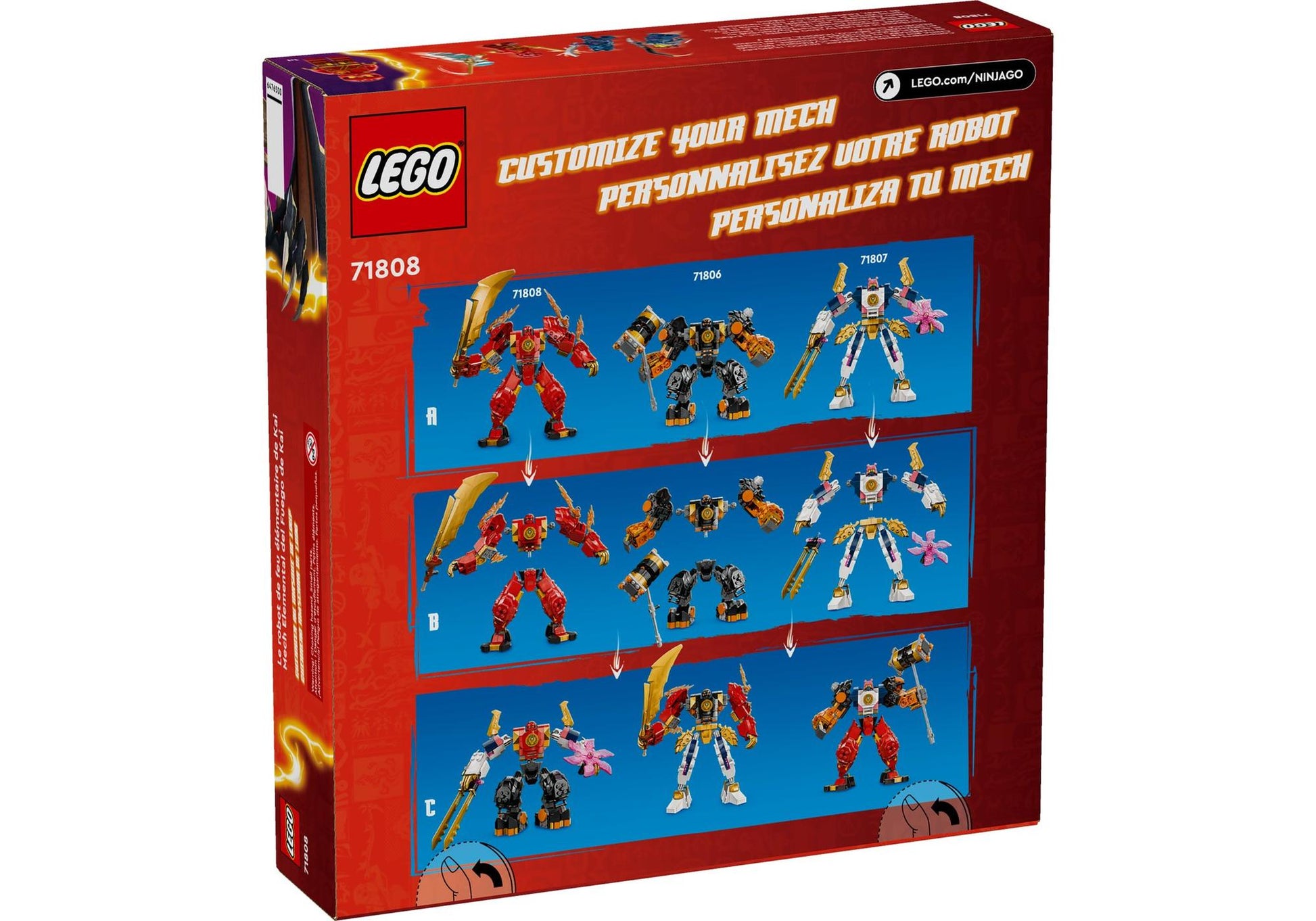 Lego 71808 Ninjago: Kais Feuermech - plegobil