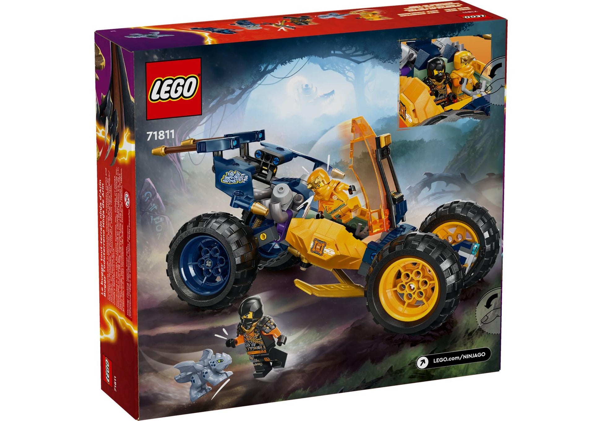 Lego 71811 Ninjago: Arins Ninja-Geländebuggy - plegobil