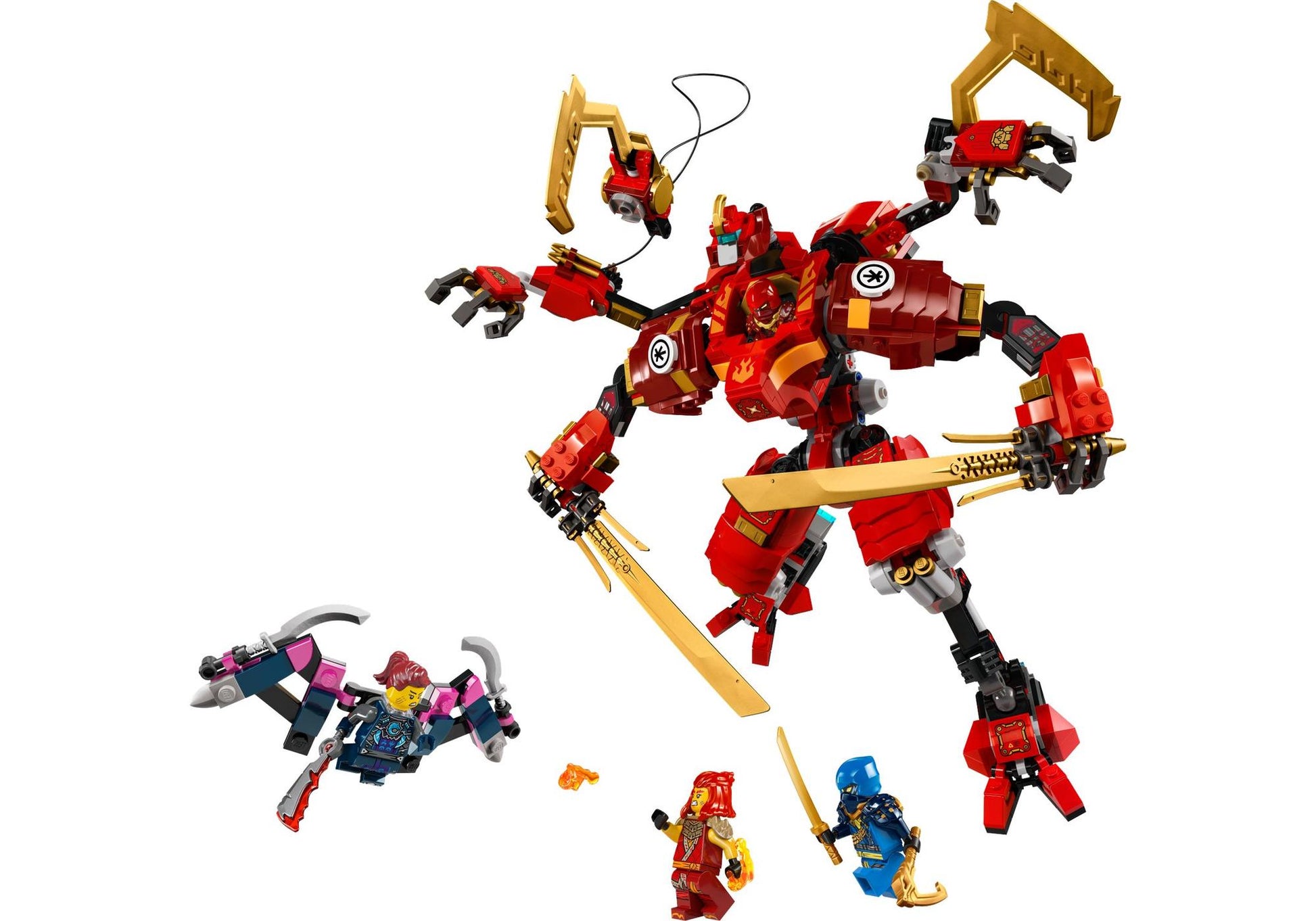 Lego 71812 Ninjago: Kais Ninja-Kletter-Mech - plegobil