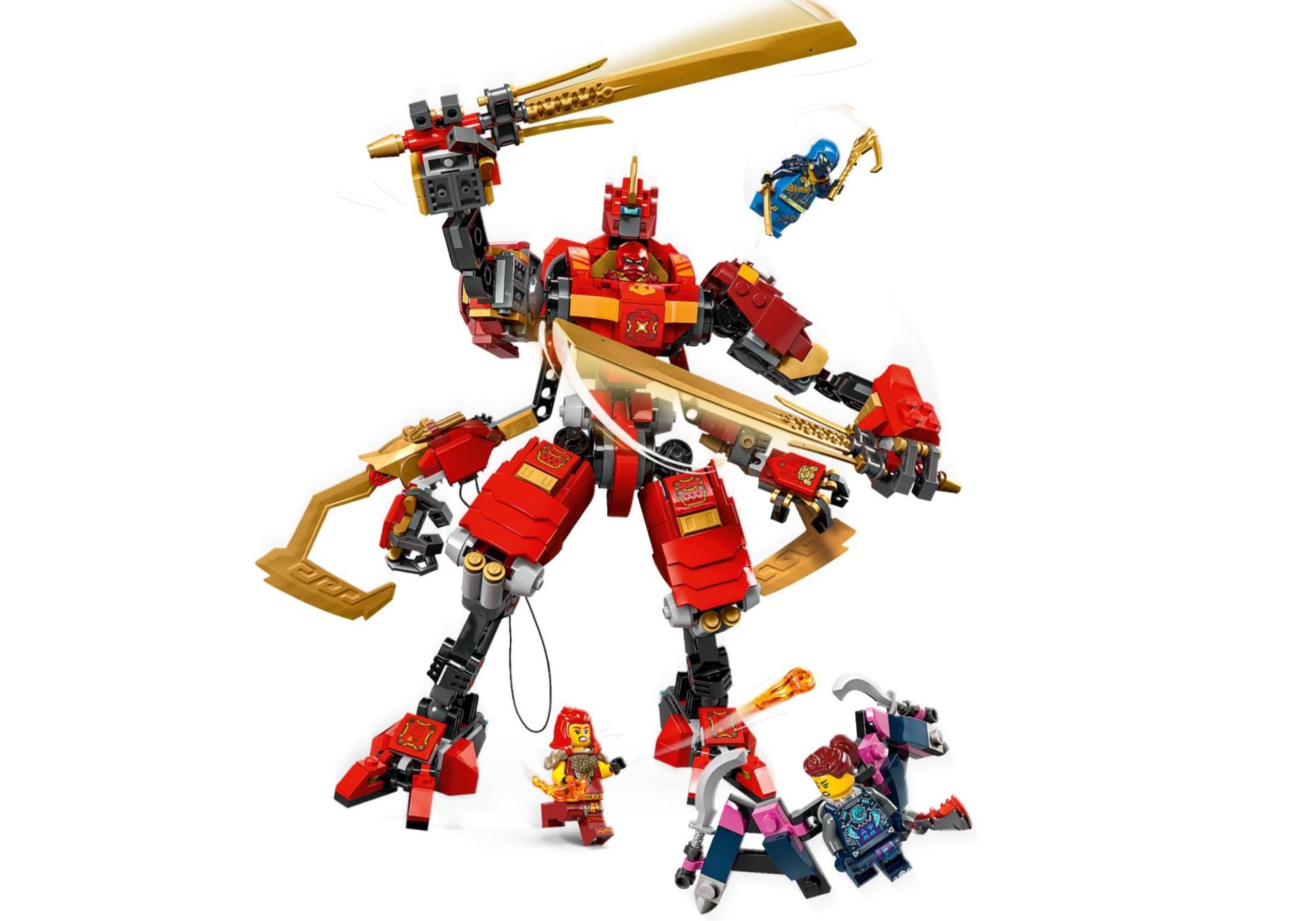 Lego 71812 Ninjago: Kais Ninja-Kletter-Mech - plegobil