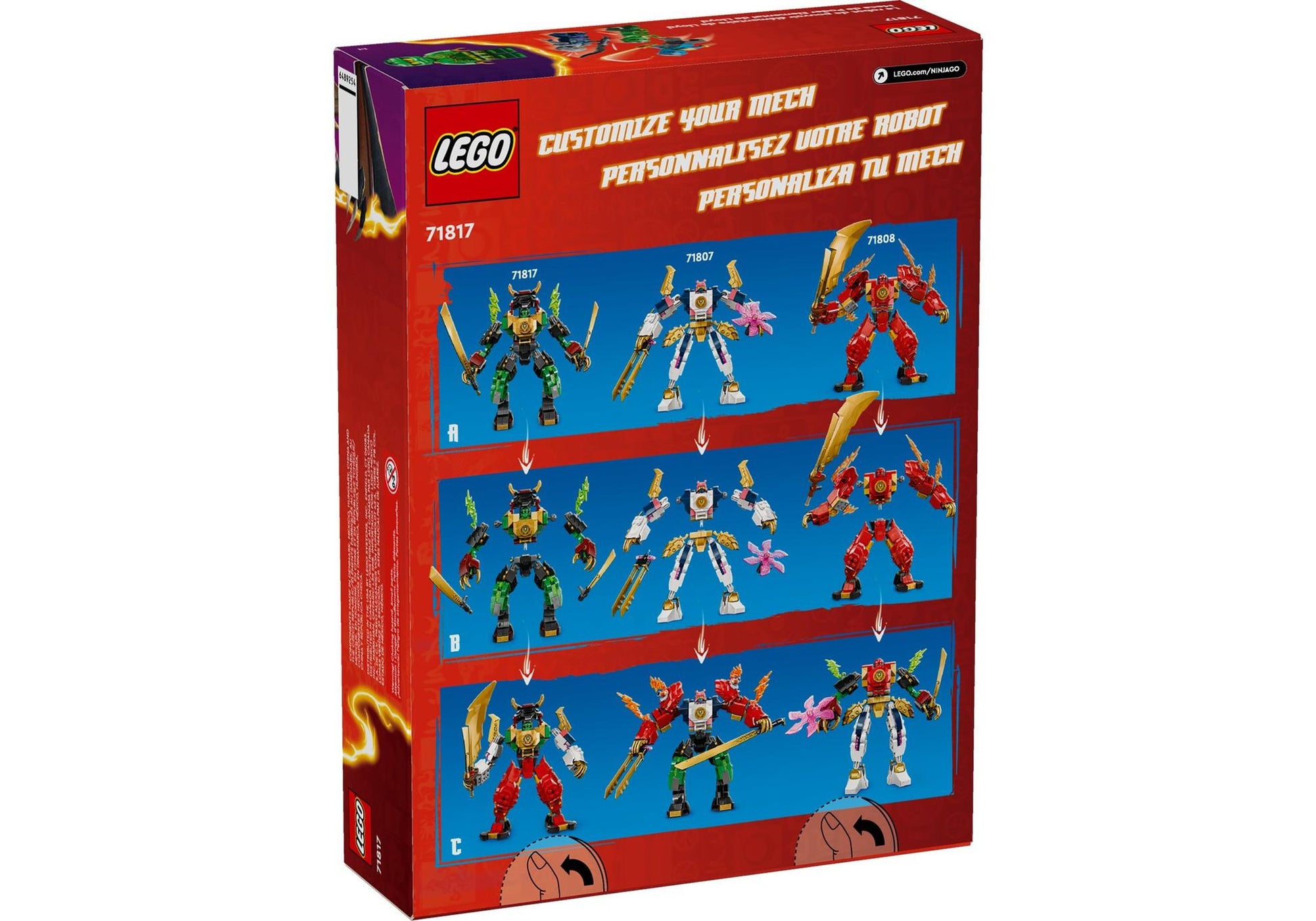 Lego 71817 Ninjago: Lloyds Elementarkraft-Mech - plegobil