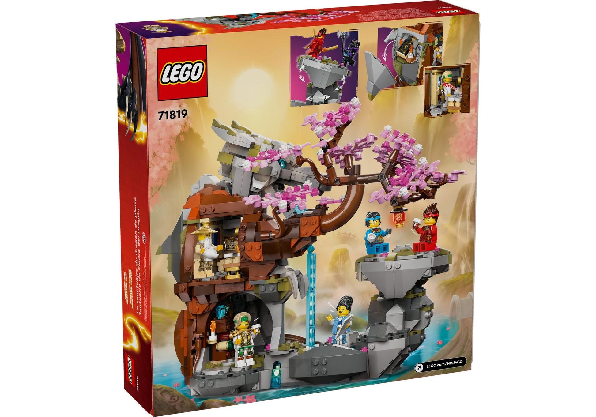 Lego 71819 Ninjago: Drachenstein-Tempel - plegobil